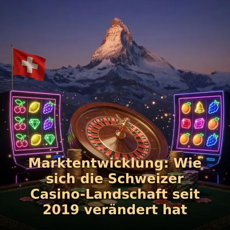 Marktentwicklung: Wie sich die Schweizer Casino-Landschaft seit 2019 verändert hat