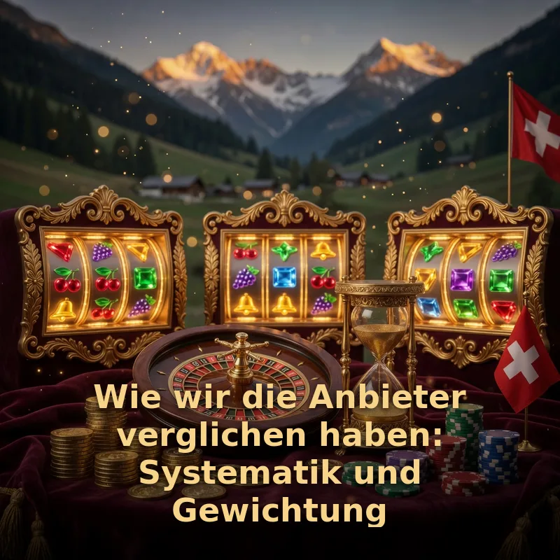 Wie wir die Anbieter verglichen haben: Systematik und Gewichtung