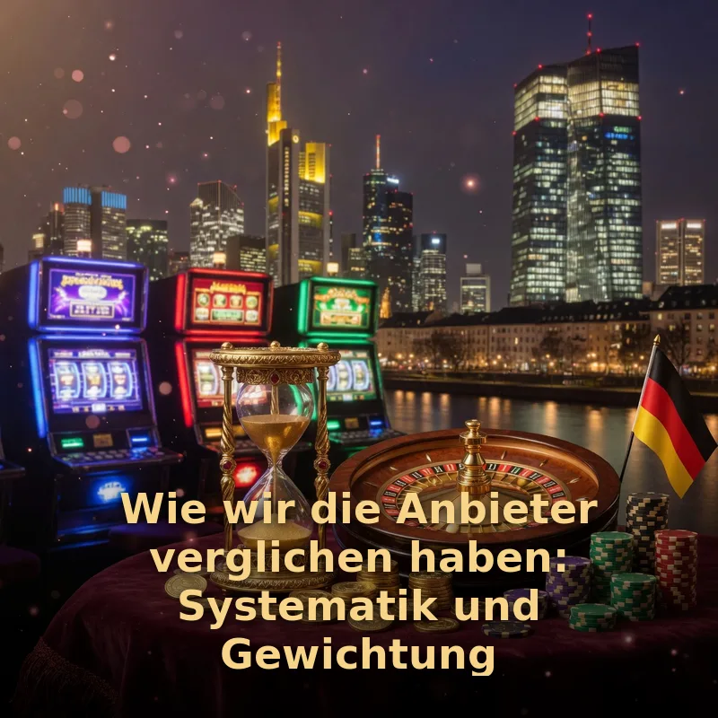 Wie wir die Anbieter verglichen haben: Systematik und Gewichtung