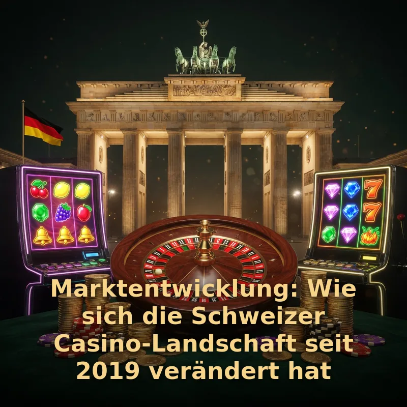 Marktentwicklung: Wie sich die Schweizer Casino-Landschaft seit 2019 verändert hat